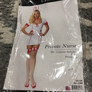 2 piece nurse costume size S/M